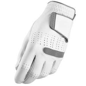 2024 Logo personnalisé de haute qualité en cuir de qualité supérieure broderie/logo gel gants de gymnastique à tous les doigts pour des gants de golf à adhérence améliorée - Product Image 4