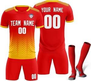 เสื้อเจอร์ซีย์เล่นฟุตบอลแบบระเหิดเต็มตัวแห้งเร็วเสื้อผ้ากีฬาปรับแต่งได้จากโรงงาน - Product Image 2