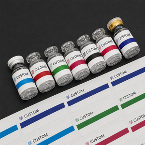 Étiquettes amovibles en papier pour flacons cosmétiques de 3 ml, 5 ml, 10 ml – Autocollants personnalisés imprimés, nettoyables et auto-adhésifs sur feuilles – Fournisseur - Product Image 4