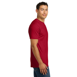 Camiseta de Algodón para Adulto Next Level Apparel, Roja, Manga Corta, Cuello Redondo, Corte Regular, Algodón Orgánico, Logotipo Personalizado, Venta al Por Mayor con DDP - Product Image 2
