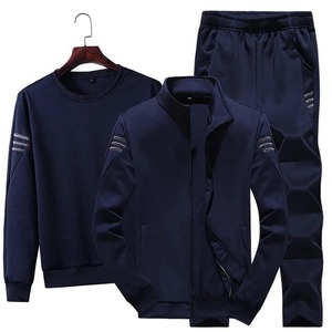 Conjunto de Sudadera con Capucha y Pantalones Deportivos de Felpa Francesa 100% Algodón, con Estampado Sólido de Invierno, Lavado Ácido, Personalizado y de Alta Calidad - Product Image 1