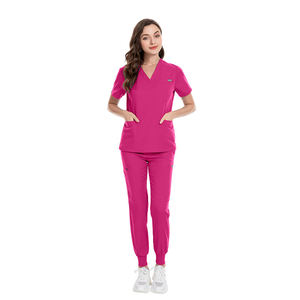 Nuevo uniforme de fregado Unisex de secado rápido traje quirúrgico de manga corta para enfermeras médicos UNIFORMES DE TRABAJO DE Hospital separados - Product Image 4