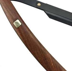 Rasoir professionnel à bord droit en acier inoxydable coupe gorge rasage rasoir - Product Image 4