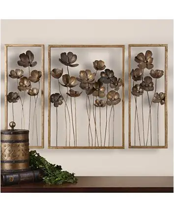 Trending Metal Wall Arts Iron Black Coated Classic Retro Frames Decoración para el hogar Fancy Wall Arts Descuento al por mayor