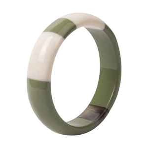 Elegante Brazalete Colorido para Mujer, Brazalete Irregular de Resina, Acetato de Carey, Diseño Moteado, Ancho y Grueso, con Múltiples Colores - Product Image 2