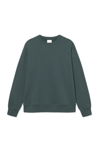 เสื้อฮู้ดสีทึบโอเวอร์ไซส์สไตล์อเมริกันสำหรับผู้ชายผ้าฝ้ายแห้งเร็วพิมพ์ลายดิจิทัลและปัก - Product Image 5