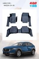 Neu angekommene Autozubehör teile Innenraum 5d Fuß matte für Mazda cx-30