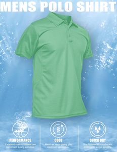 Polos informales de alta calidad OEM a precio de fábrica para hombre, Polo bordado transpirable de secado rápido a granel para Polo personalizado - Product Image 5