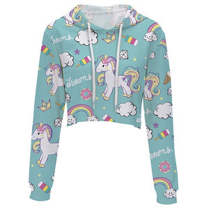 เสื้อฮู้ดกันหนาวแขนยาวผ้าฝ้ายมีฮู้ดเสื้อครอปสตรีทแฟชั่นยอดนิยม - Product Image 5