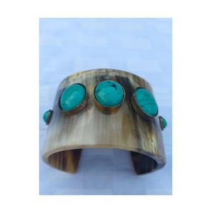 Brazalete de Moda de Cuerno de Búfalo Natural Pulido Ecológico Especial de Navidad, el Más Vendido - Product Image 6