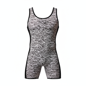 Custom Sublimation Wrestling Singlet <b>for</b> Men and Girls New <b>Body</b> Wear Training <b>Suit</b> - Product Image 5