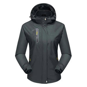 Chaqueta de carcasa blanda con capucha ligera para mujer transpirable y más cálida para senderismo chaqueta de agua al aire libre a prueba de viento - Product Image 1