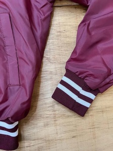 Collection automne hiver veste universitaire en satin bombardier OEM personnalisé veste de baseball pour hommes femmes unisexe grande taille disponible - Product Image 4