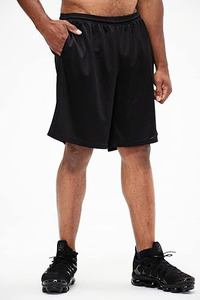 <b>Men's</b> 2-Pack Loose-Fit 10" Workout Gym <b>Shorts</b> with Pockets - Product Image 3