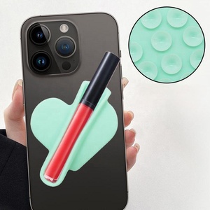 Silicone Hút Cup Trường Hợp Điện Thoại Với Linh Hoạt Son Môi Và Son Dưỡng Môi Chủ Valentine Của Ngày Người Yêu Quà Tặng Cho Son Bóng Lưu Trữ - Product Image 2