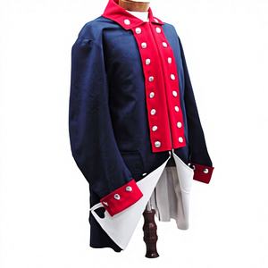 Abrigo hecho a mano con logotipo de requisito personalizado, abrigo regimental de lana 100% de manga larga de talla grande - Product Image 1