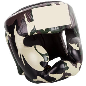 Venta al por mayor de alta calidad Unisex artes marciales cascos de boxeo de entrenamiento profesional protectores de cabeza logotipo personalizado protección de cabeza Unisex - Product Image 3