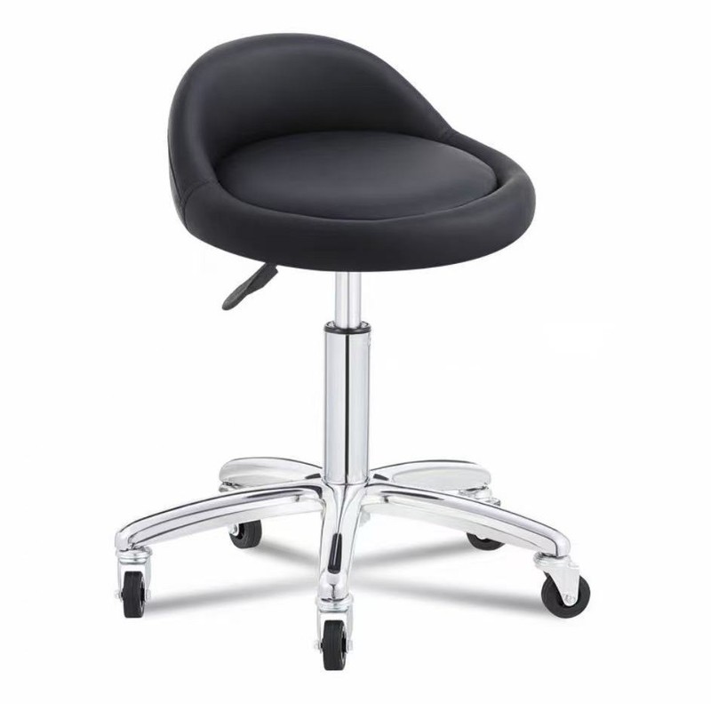 Classic Swivel Salon Stool Traditional Style