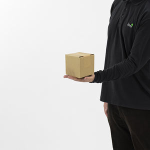 Boîtes en carton ondulé rigide à paroi simple standard, écologiques, en matériaux recyclés, pour emballage informatique, avec gaufrage effet fourrure - Product Image 5