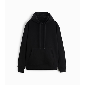 Fabricants transfert de chaleur logo personnalisé polaire doublé coton coupe ajustée taille lavage à l'acide gros sweats à capuche pour hommes - Product Image 3