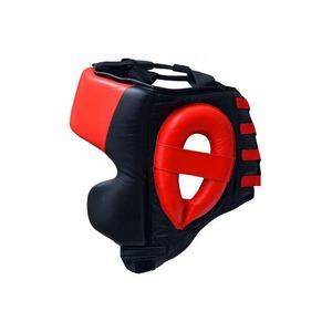 อุปกรณ์ป้องกันศีรษะสำหรับต่อยมวยฟิตเนสยิมอุปกรณ์ป้องกันศีรษะชกมวยน้ำหนักเบาและสวมใส่สบาย - Product Image 3