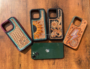 มาใหม่สไตล์ตะวันตกมือเครื่องมือหนังโทรศัพท์กรณีส่วนบุคคลVINTAGE LUXURYคุณภาพสูงโทรศัพท์ 15 โทรศัพท์มือถือครอบคลุม - Product Image 4