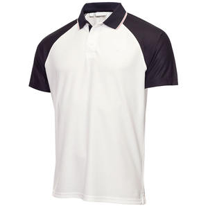 Moda 100% algodón para Polos patrón sólido transpirable suave liso camisetas logotipo personalizado patrón sólido en blanco para Polo - Product Image 3