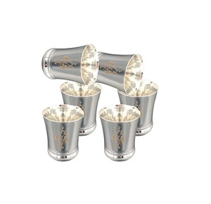 Sublimation Nouveau Design Gobelet en Verre pour Hôtel Vin Verre à Boire Design Personnalisé Style Nordique 100% Verre en Métal de Meilleure Qualité - Product Image 2