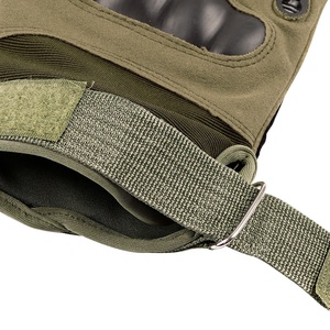 Gants de moto demi-doigt de paume rembourrés en gel souple respirant de taille personnalisée compatibles avec les écrans tactiles pour les sports de plein air - Product Image 4