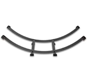 Porte-bûches en métal de couleur noire avec construction durable Parfait pour le stockage et le support en bois au coin du feu à l'intérieur et à l'extérieur - Product Image 1