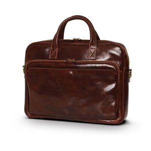 Introducing Leather Laptop <b>Bag</b> for Men Large Capacity Lightweight Multiple Compartments <b>Documents</b> Accessories Everyday Office - Product Image 1