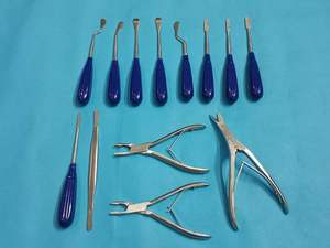 Juego de 13 Piezas de Instrumentos Manuales para Rinoplastia, Alta Calidad, Aprobado por CE, Herramientas para Cirugía Nasal - Product Image 3
