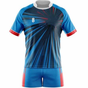 2025 estilo personalizado de secado rápido de Rugby Jersey conjunto corto transpirable sublimado al por mayor uniforme de Rugby a precio barato - Product Image 3