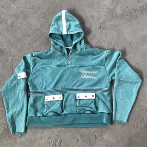 2025 survêtements imprimés unisexes personnalisés survêtements d'hiver pour hommes avec sweats à capuche pantalons évasés ensembles de vêtements unis fabricant direct - Product Image 4