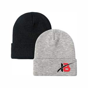 Gorro de Punto Jacquard Informal de Color Sólido con Logotipo Personalizado, Protección para los Oídos, Gorro de Invierno Cálido - Product Image 4