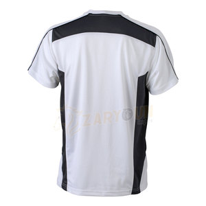 Meilleures ventes T-shirt de sport décontracté pour hommes Logo personnalisé imprimé Toile de haute qualité Col rond court Technique lavée - Product Image 4