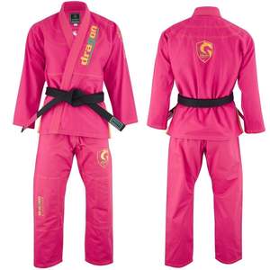 Kimono Jiu Jitsu Gi personnalisé de qualité supérieure kimono Jiu Jitsu brésilien personnalisé bjj gi blanc 100% coton - Product Image 6