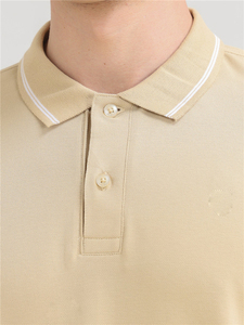 T-shirt polo pour hommes vente en gros de t-shirts polo décontractés résistants à l'huile et aux taches avec logo personnalisé t-shirts polo en coton pour hommes - Product Image 2