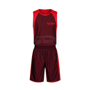 Conjuntos de Uniformes de Baloncesto sin Mangas para Hombre, Diseño Personalizado, Color Sólido, 100% Poliéster Transpirable, Foge Sports 180g, Todas las Temporadas - Product Image 2