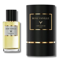 Parfum Unisexe Convivium Paris Luxe 50ml - Extrait Liquide Mixte Rose & Vanille avec Parfum Floral Longue Durée
