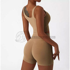 Ensemble soutien-gorge legging d'entraînement de sport ensemble de yoga pour femmes ensembles de yoga sans couture de gymnastique de sport de sport - Product Image 2