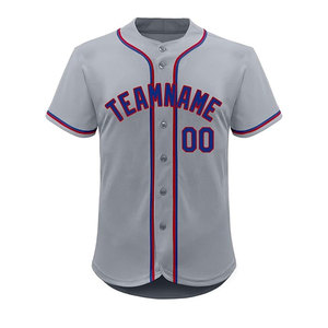 Maillot de baseball personnalisé par sublimation, vêtements de sport unisexe, antibactérien, séchage rapide, respirant, anti-UV, grande taille, 100% polyester - Product Image 5