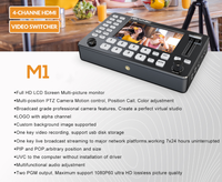 Movmagic-Mélangeur vidéo M1 4K HD MI SDI, 5 canaux multi-vues pour la diffusion en direct