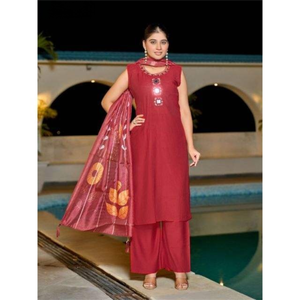 Ensemble kurta et palazzo fait main pour femmes, tenue ethnique, tenue de fête, tenue de mariage, tenue de bureau - Product Image 5