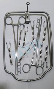 2024 haute qualité prix raisonnable rumenotomie ensemble de chirurgie forceps Kit d'instruments chirurgicaux vétérinaires chirurgie animale - Product Image 4