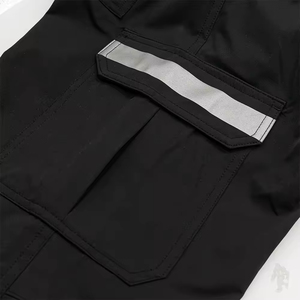 Vêtements de mode haute visibilité sur le pantalon réfléchissant sécurité travail qualité porter pantalon imperméable vêtements de course - Product Image 3