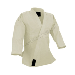 Vente directe d'usine, ensembles de judogi unisexes, personnalisés, de haute qualité, 100% coton, uniformes d'arts martiaux pour adultes, options de tailles plus grandes, prix bas - Product Image 3