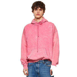 Services OEM Sweats à capuche délavés à l'acide pour hommes qualité supérieure prix bon marché logo propre installations imprimées pour les sweats à capuche délavés à l'acide pour hommes - Product Image 4