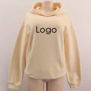 ชุดวอร์มสองชิ้นแบบสวมหัวมีฮู้ดสำหรับผู้หญิงชุดกางเกงขาสั้นคอปกเสื้อมีฮู้ดผ้าฝ้ายคุณภาพสูงโลโก้แบบกำหนดเอง - Product Image 2