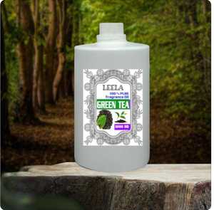 Huile parfumée au thé vert pour la fabrication de bougies et de cosmétiques |   Huile aromatique pure à 100% |   Huile parfumée essentielle multi-usages - Product Image 2